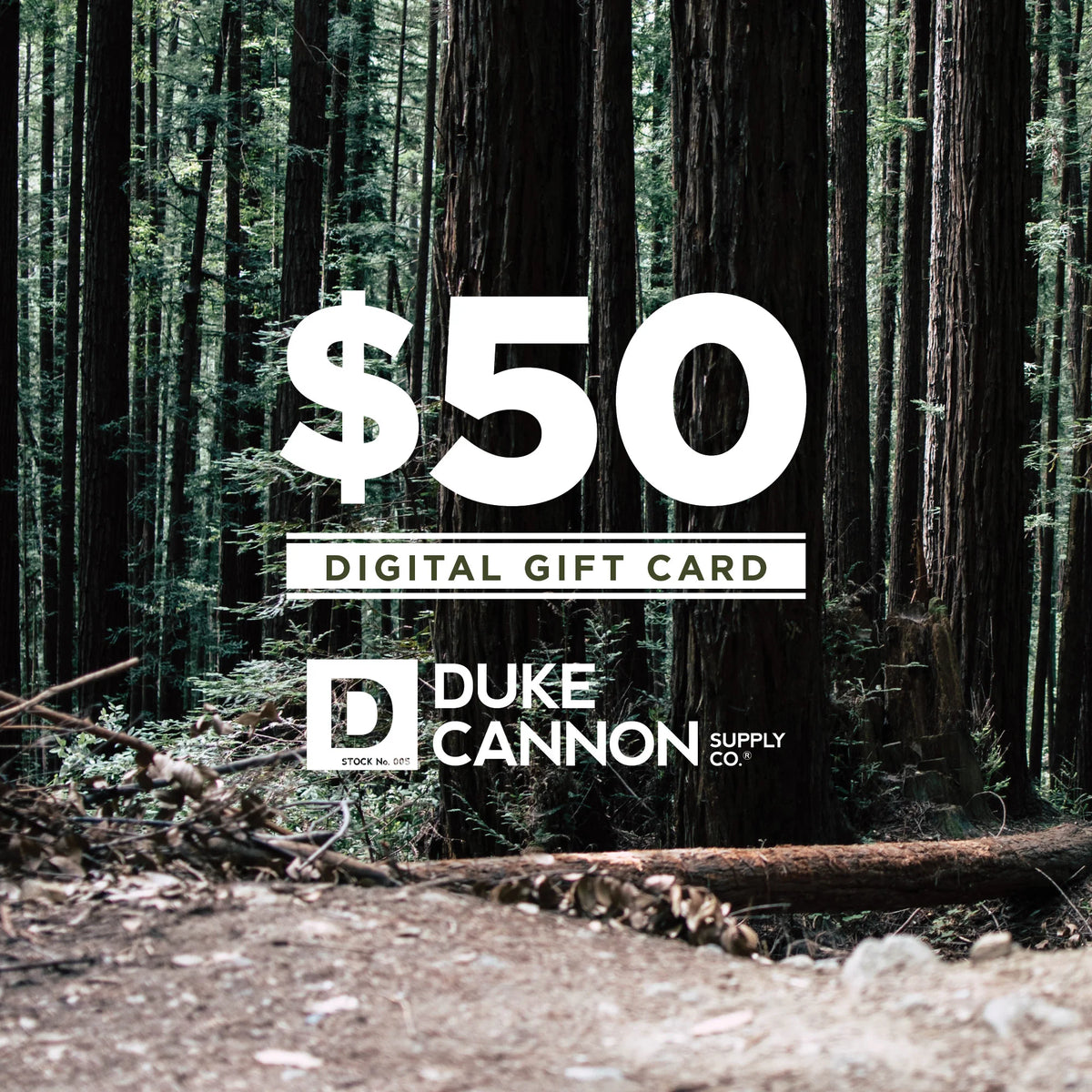 $50 Duke Cannon Gift Card